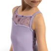 Bloch Lila Floral, dievčenský dres na tenké ramienka