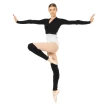 Bloch Wrap Sweater Luna, dámsky pletený top na zahriatie Bloch Wrap Sweater Luna, dámsky pletený top na zahriatie