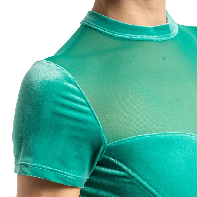 Bloch Gia cap sleeve leotard, dres pre dámy Bloch Gia cap sleeve leotard, dres pre dámy