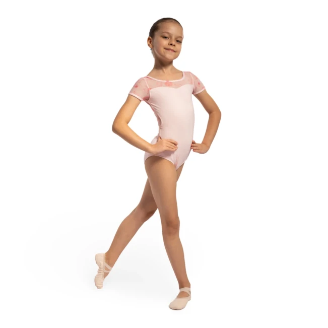 Bloch Remi Floral, dievčenský dres - Ružová candy Bloch Bloch Remi Floral, dievčenský dres - Ružová candy Bloch