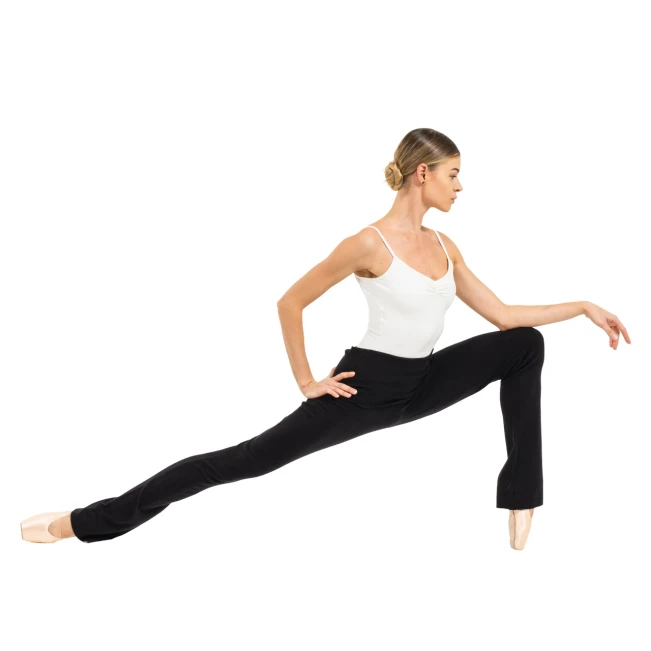 Bloch Flare Pant Rollover, dámske úpletové nohavice