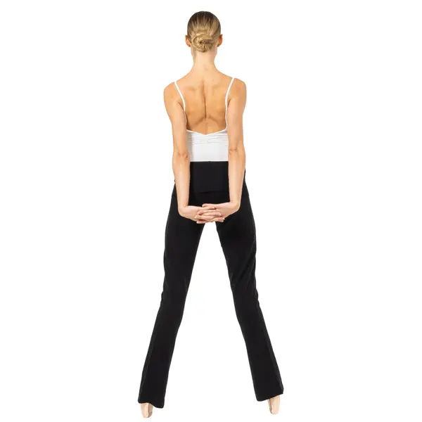 Bloch Flare Pant Rollover, dámske úpletové nohavice