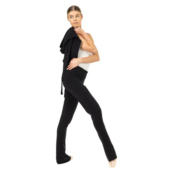 Bloch Flare Pant Rollover, dámske úpletové nohavice