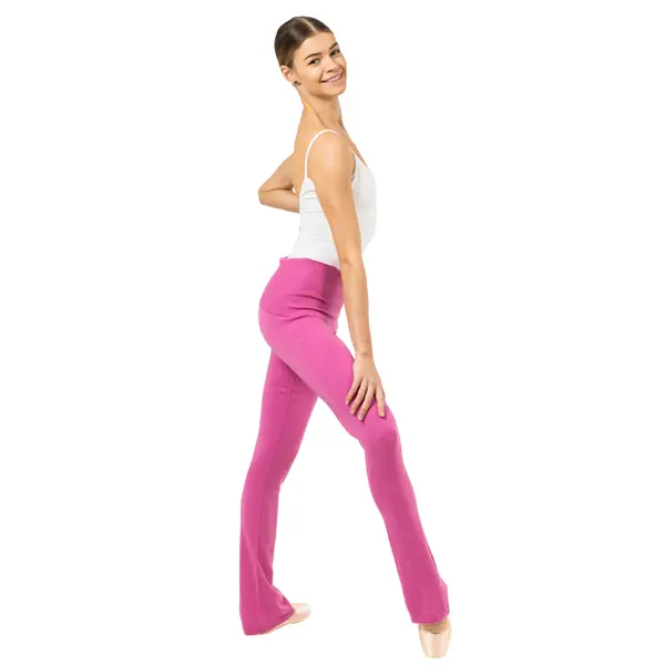 Bloch Flare Pant Rollover, dámske úpletové nohavice