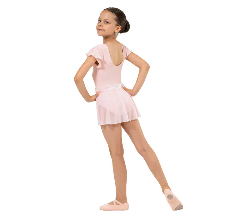 Bloch Mesh pull on skirt Sadie, dievčenská suknička  - Ružová candy Bloch
