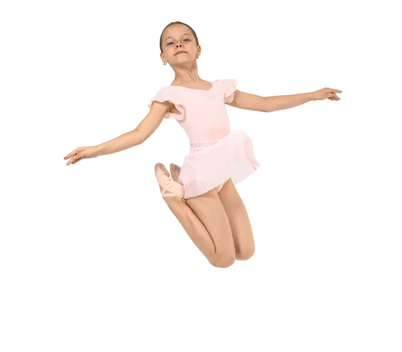 Bloch Mesh pull on skirt Sadie, dievčenská suknička  - Ružová candy Bloch