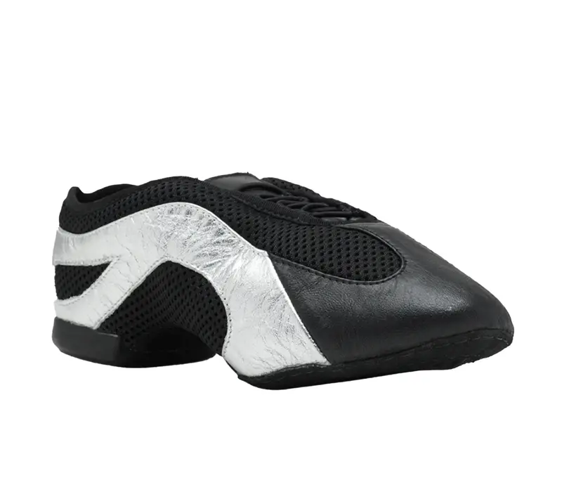 Bloch Slipstream Slip On, jazzovky - Strieborná