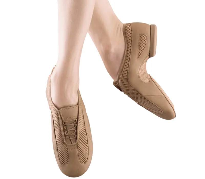 Bloch Slipstream Slip On, jazzovky - Telová - tan