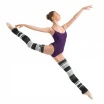 Bloch Striped leg warmers, pruhované štucne nad kolená Bloch Striped leg warmers, pruhované štucne nad kolená