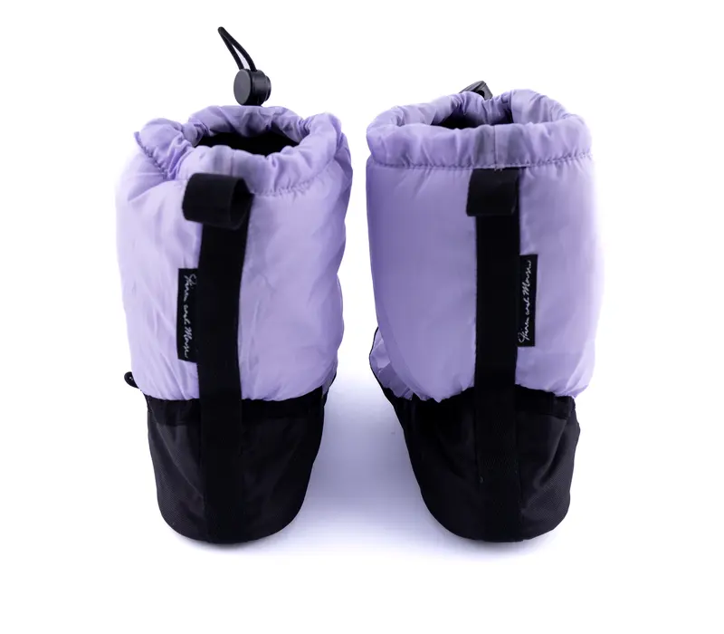 Bloch Booties edícia, jednofarebná zahrievacia obuv - Orgovánová lilac Bloch