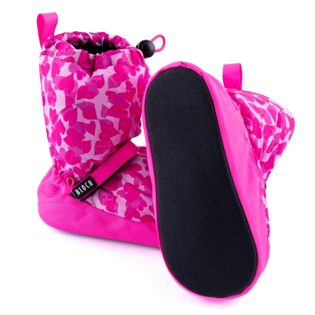 Bloch booties IM009BP edícia so vzorom, zahrievacia obuv Bloch booties IM009BP edícia so vzorom, zahrievacia obuv