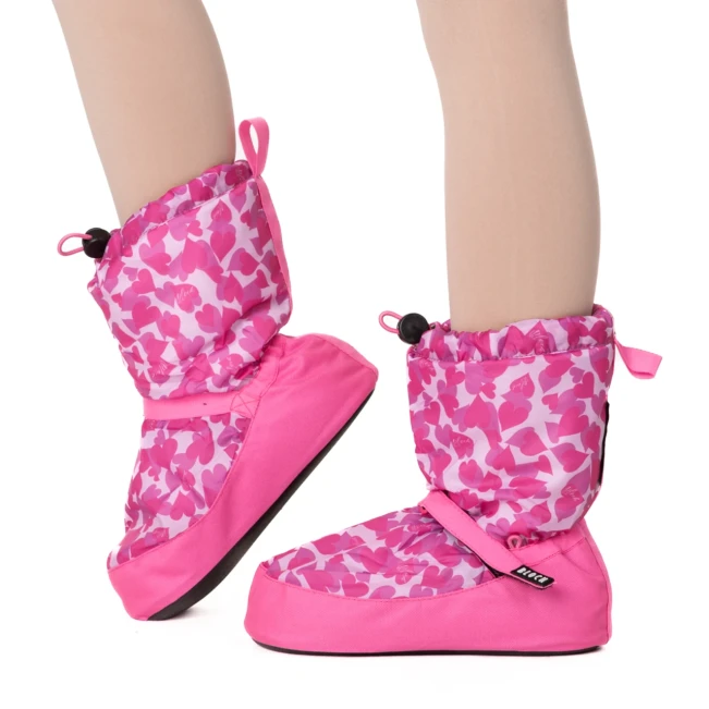 Bloch booties IM009BP edícia so vzorom, zahrievacia obuv Bloch booties IM009BP edícia so vzorom, zahrievacia obuv