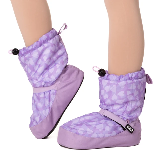 Bloch booties IM009BP edícia so vzorom, zahrievacia obuv Bloch booties IM009BP edícia so vzorom, zahrievacia obuv