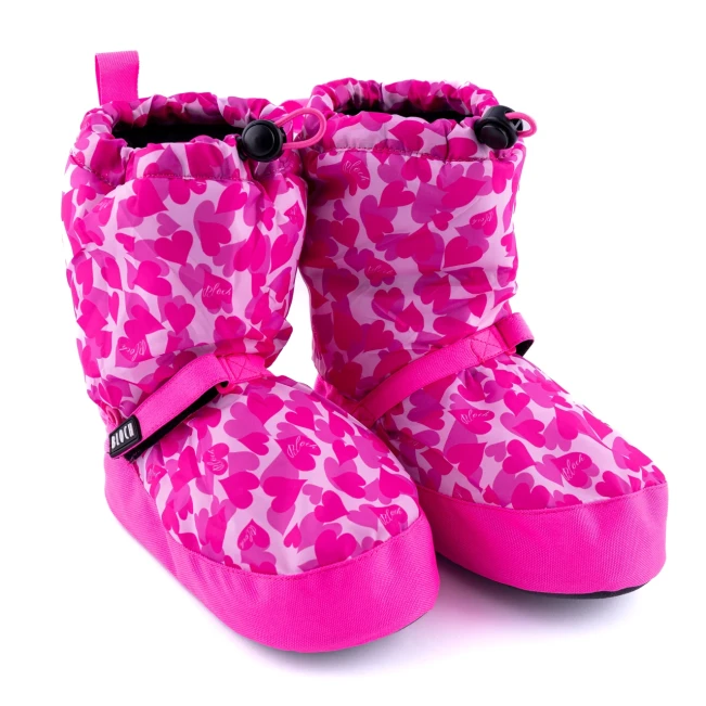 Bloch booties IM009BP edícia so vzorom, zahrievacia obuv Bloch booties IM009BP edícia so vzorom, zahrievacia obuv