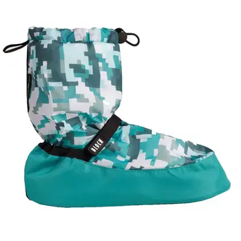 Bloch crazy printed booties, zahrievacia obuv  - Pixel print Bloch