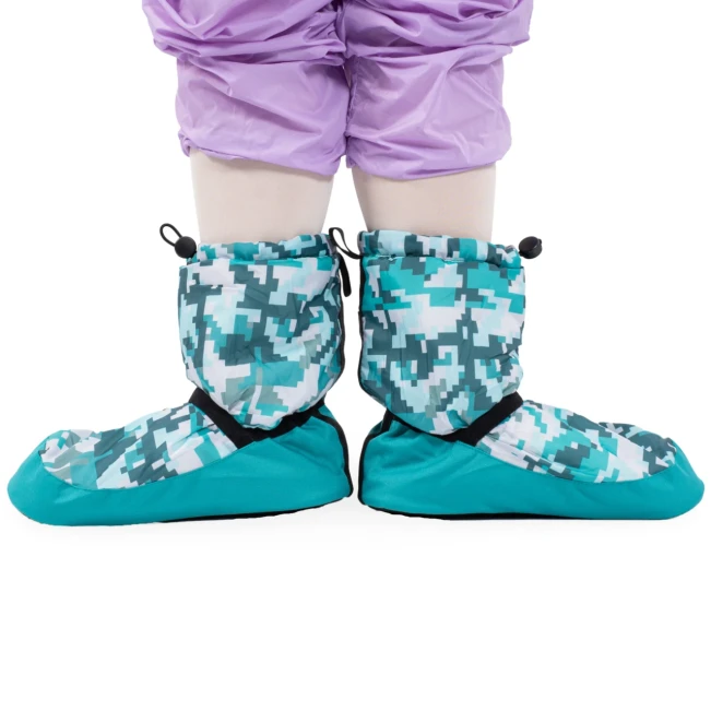 Bloch crazy printed booties, zahrievacia obuv - Pixel print Bloch