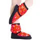 Bloch booties, limitovaná edícia pre deti - Tie dye red