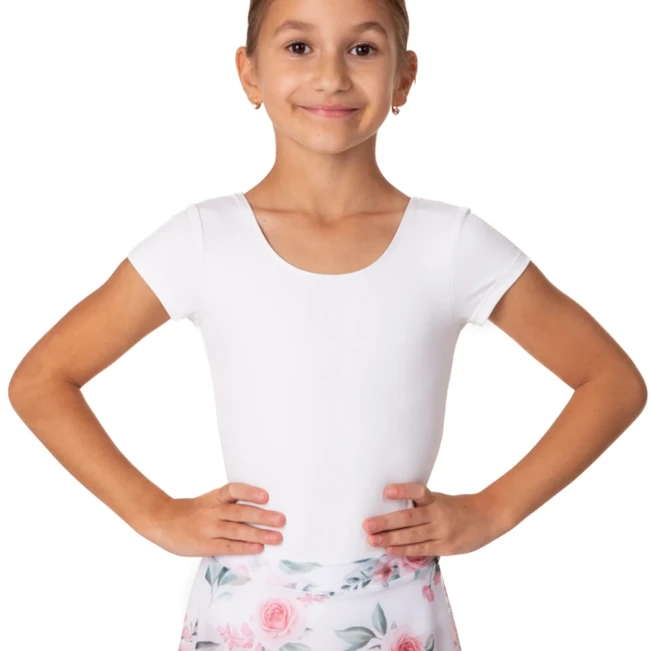 Bloch Dujour, dievčenský dres s krátkym rukávom - Biela Bloch Dujour, dievčenský dres s krátkym rukávom - Biela
