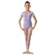 Bloch basic dres s krátkym rukávom  - Orgovánová lilac Bloch