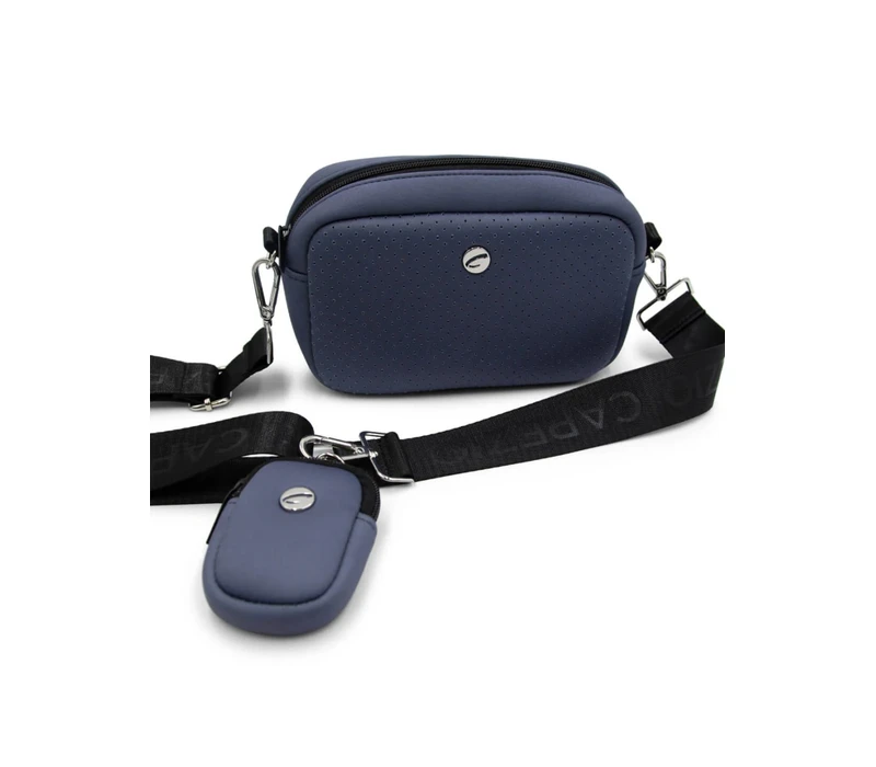 Capezio Brooklyn Cross Body Bag, taška - Sivá - charcoal