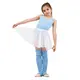 Capezio, suknička pre dievčatá - Modrá - light blue