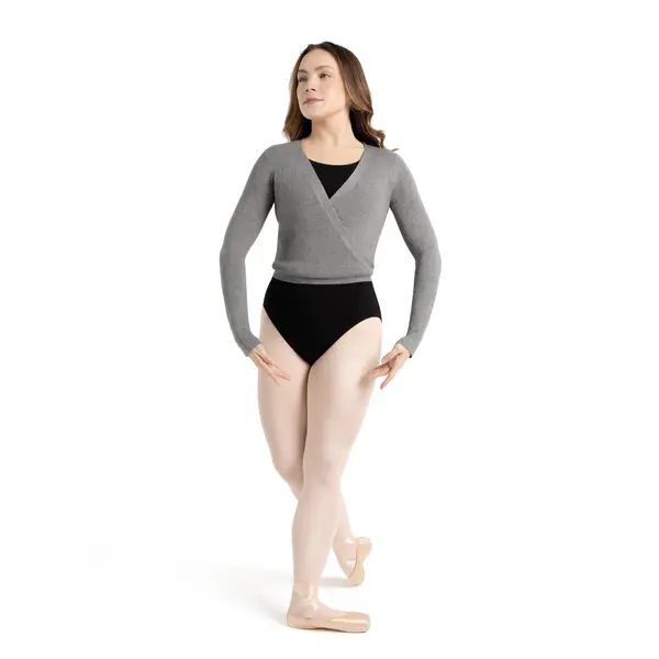 Knit Wrap Sweater, dámsky sveter  