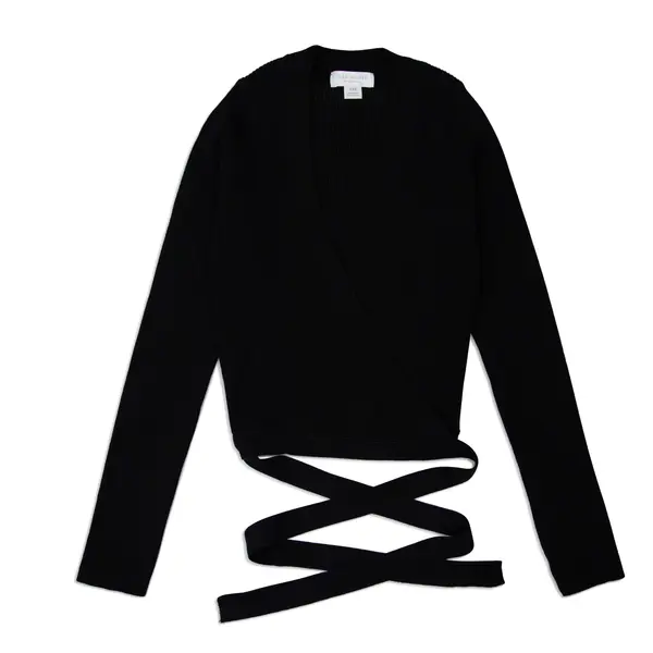 Knit Wrap Sweater, dámsky sveter  