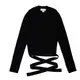 Knit Wrap Sweater, dámsky sveter  