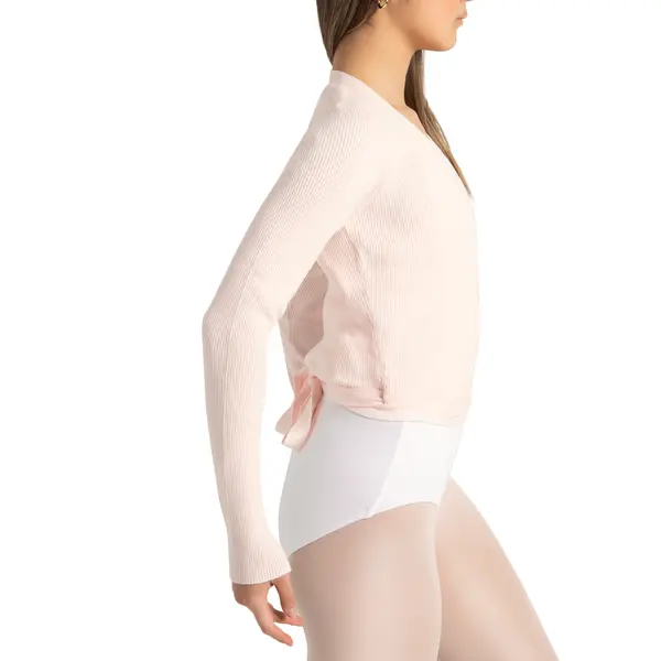 Knit Wrap Sweater, dámsky sveter  