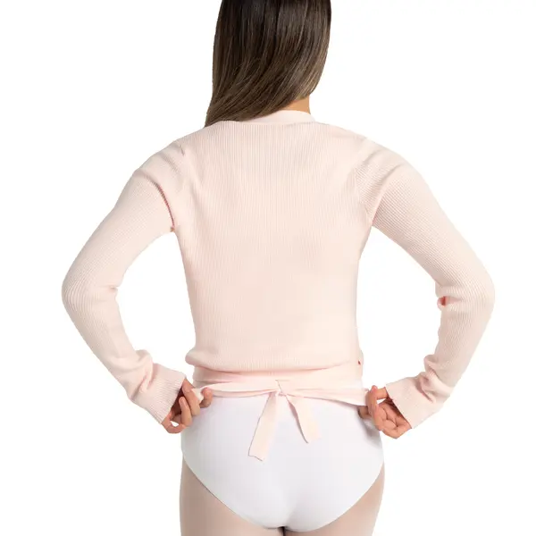 Knit Wrap Sweater, dámsky sveter  