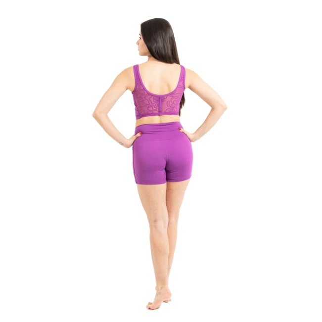 Capezio Bella Notte Vita Side Panel Short, šortky pre dámy - Hyacintová fialová Capezio Bella Notte Vita Side Panel Short, šortky pre dámy - Hyacintová fialová