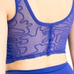 Capezio Bella Notte Dolce Tank, dámsky top - Spektrum modré