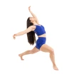 Capezio Bella Notte Dolce Tank, dámsky top - Spektrum modré