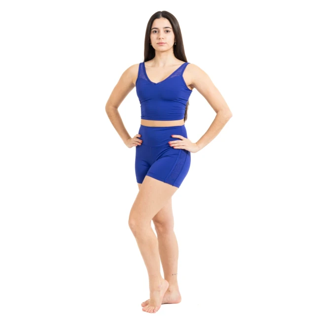 Capezio Bella Notte Dolce Tank, dámsky top - Spektrum modré