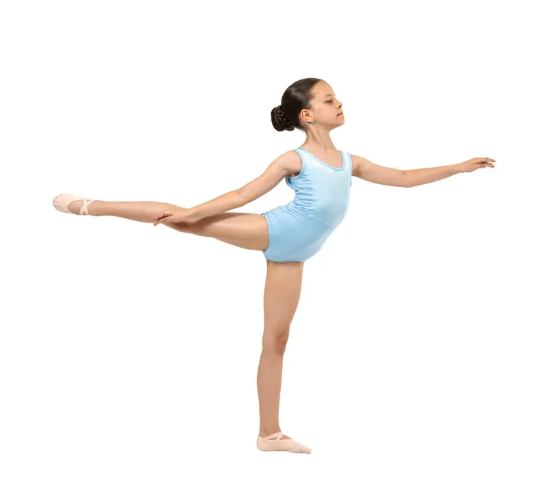Capezio Eloise leotard, dres pre dievčatá  - Modrá svetlo Capezio