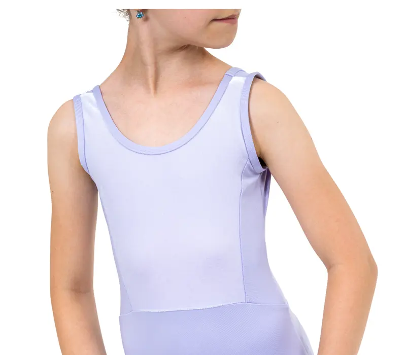 Capezio Eloise leotard, dres pre dievčatá  - Fialová - lavender