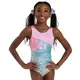 Capezio Glimmer Leotard, dievčenský gymnastický dres