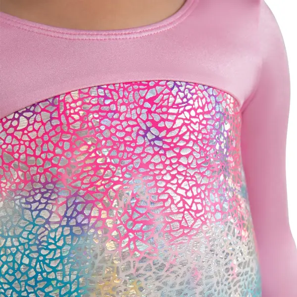 Capezio Lightwave Leotard, dievčenský gymnastický dres 