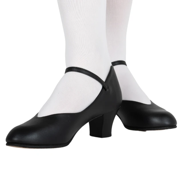 Capezio Jr Footlight, charakterky - Hnedá tan Capezio