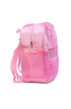 Capezio Faux Fur Dance Backpack, dievčenský batoh