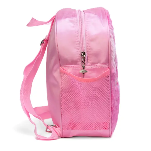 Capezio Faux Fur Dance Backpack, dievčenský batoh