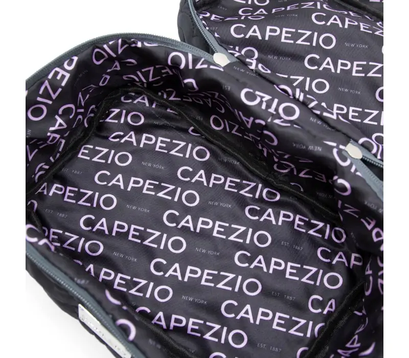  Capezio Fleur Vanity Case, kozmetická taška - Čierna