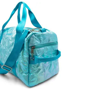 Capezio Metallic star travel duffle, taška  - Tyrkysová Metallic Turquoise Capezio