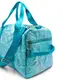 Capezio Metallic star travel duffle, taška  - Tyrkysová Metallic Turquoise Capezio