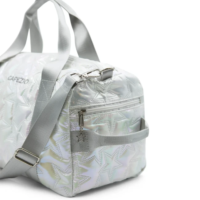 Capezio Metallic star travel duffle, taška Capezio Metallic star travel duffle, taška - Strieborná Metallic Silver Capezio