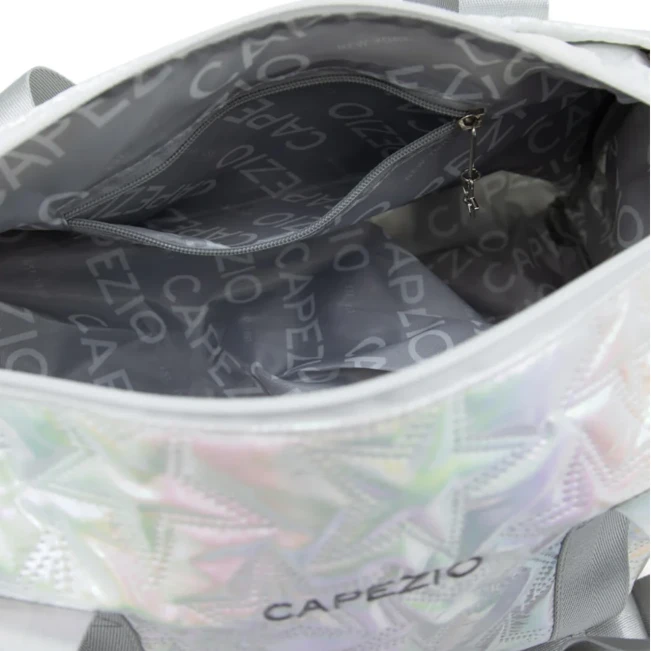 Capezio Metallic star travel duffle, taška Capezio Metallic star travel duffle, taška - Strieborná Metallic Silver Capezio