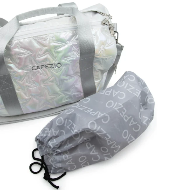 Capezio Metallic star travel duffle, taška Capezio Metallic star travel duffle, taška - Strieborná Metallic Silver Capezio