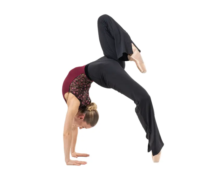 Capezio Beguile Pant, dámske nohavice - Čierna