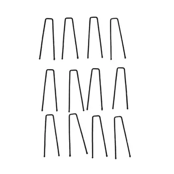 Bunheads, vlásenky s dĺžkou 5 cm - Čierna
