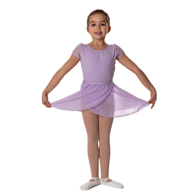 Capezio, detská šifónová suknička - Čierna